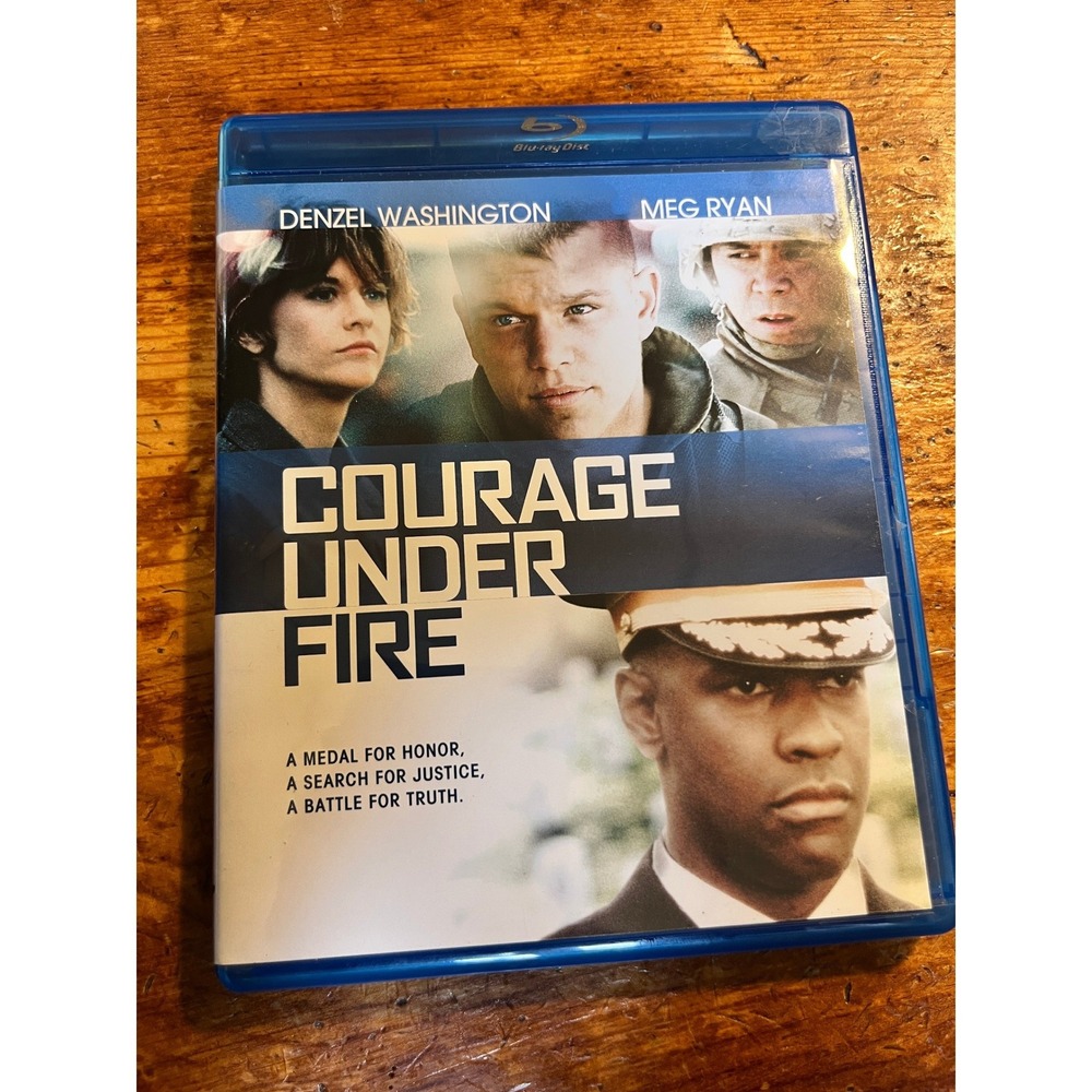 Courage Under Fire Blu-ray Denzel Washington Meg Ryan Matt Damon 1996 War Drama